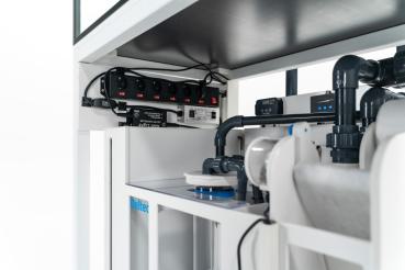 Preview: AquaPerfekt Reeftank Systemaquarium Weißglas / Deltec 860 Liter